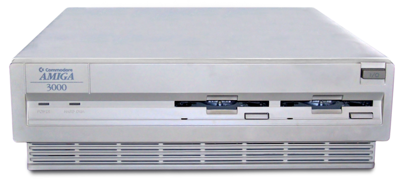 amiga 3000 front