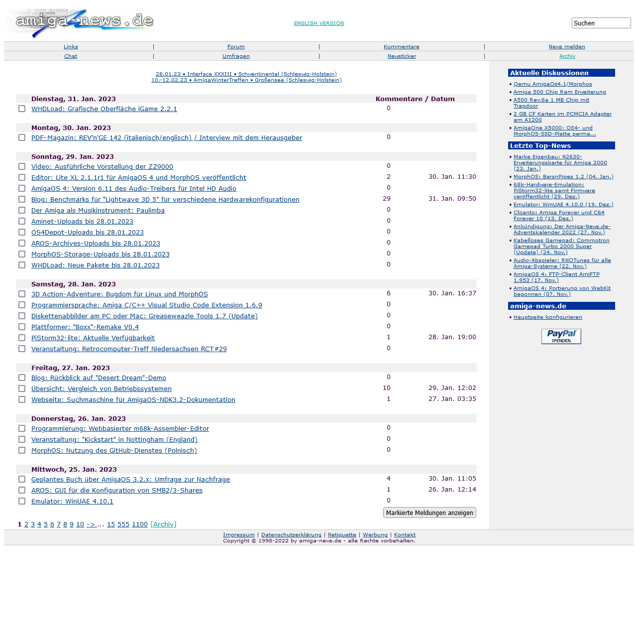 amiga news