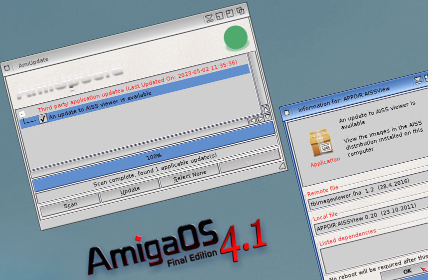 AmiUpdate a betatesting