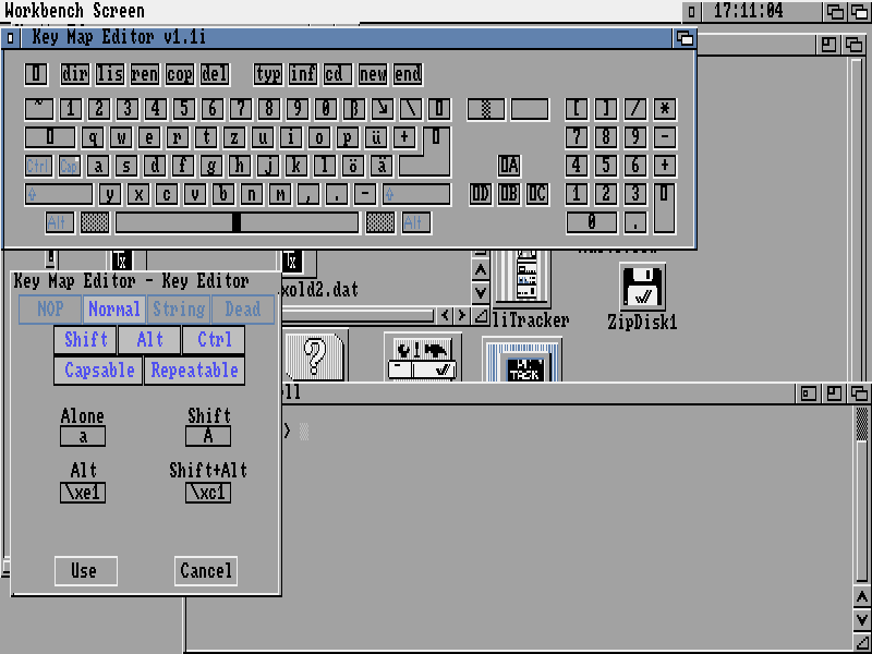 Takto zachází s klávesnicí KeyMapEd keymaped