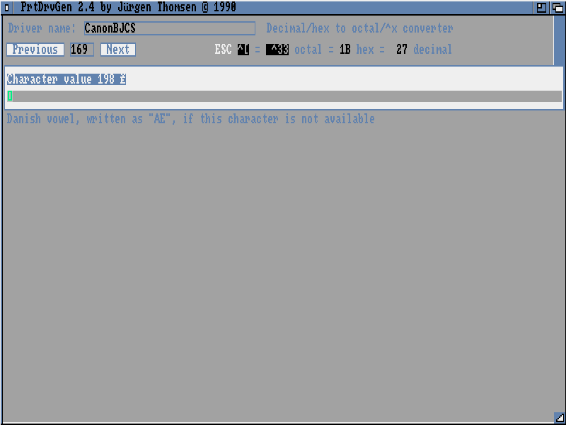 PrtDrvGen má sice úděné ovládání, ale svou práci zastane prtdrgen