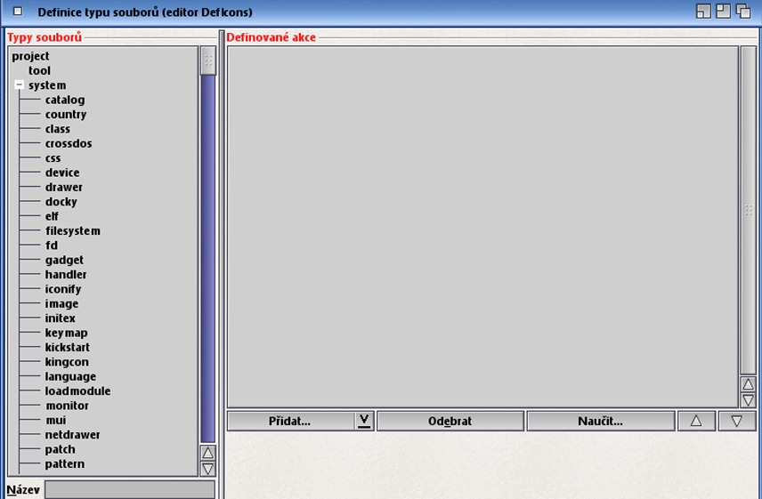 DefIcons - rozpoznávání typů souborů