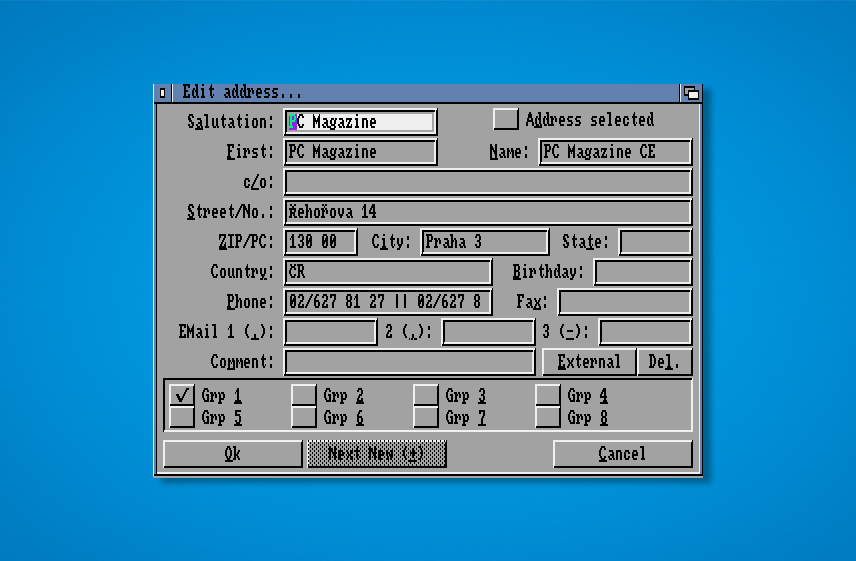 DFA 2.5 - Obratný adresář