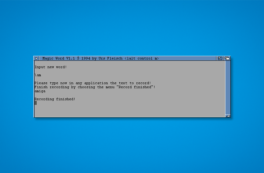 Magic Word 1.1 - Magické slovo