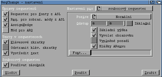 Tady můžete změnit tvář své Amigy