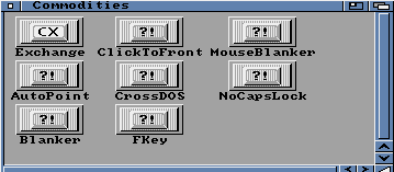 Toto jsou standardní komodity OS 3.1.
