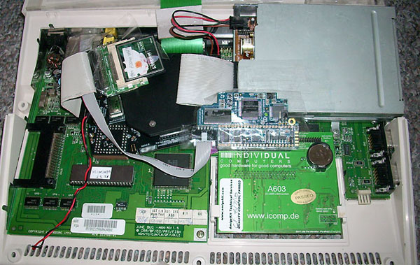 Rozšíření A603 osazené dalším socketem