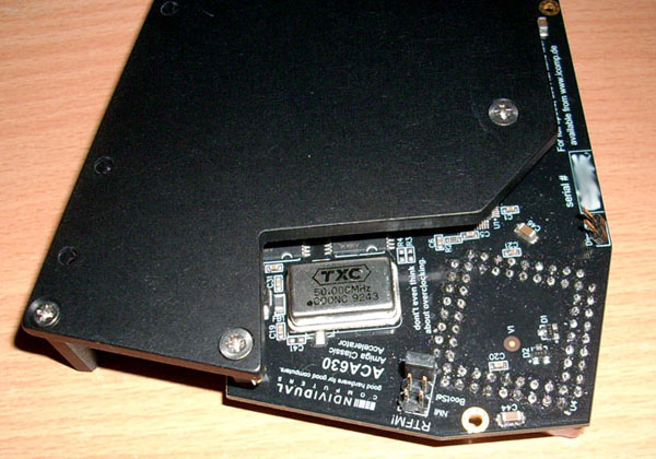 Detail turbokarty ACA630 (25 Mhz) od fy Individual Computers