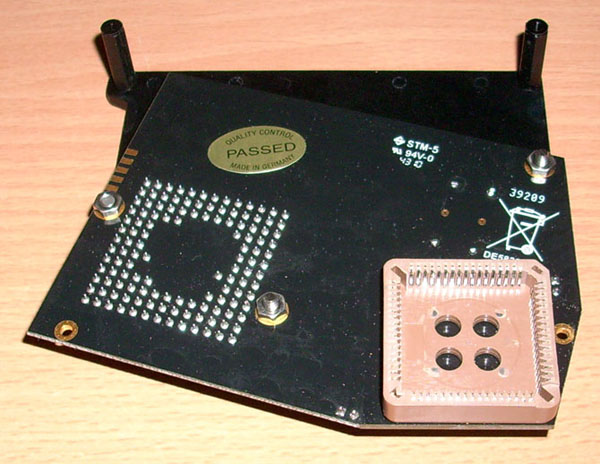 Spodní část turbokarty ACA630