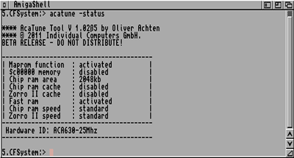 VUtilita ACATune umožní nastavit další kontrolu nad chodem hardwaru turbokartu