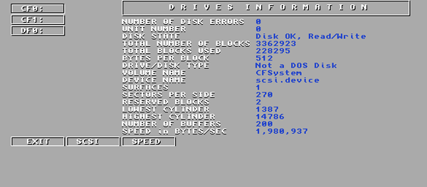 Výkon turbokarty ACA630 v rychlostním testu SysInfa