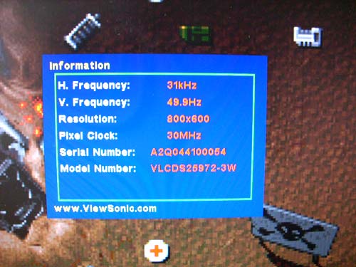 Interpretace rozlišení jako 800x600 px na LCD panelu