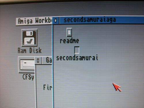 Detail scanlines emulace na LCD