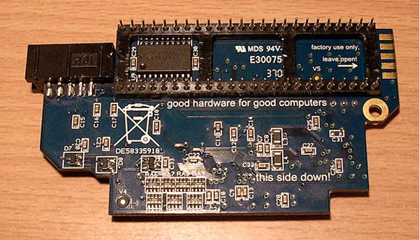 Indivision ECS - spodní strana